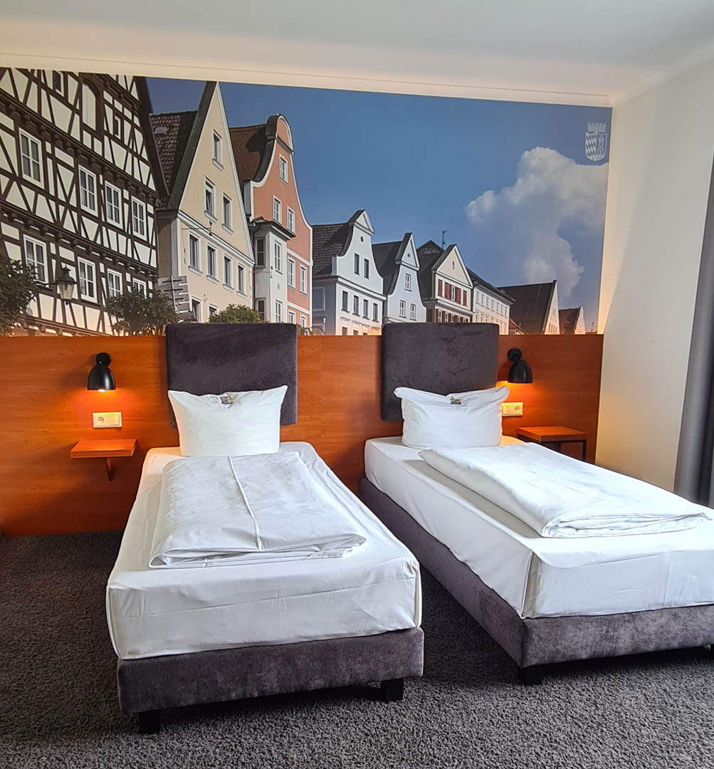 Doppelzimmer im EuroHotel Günzburg